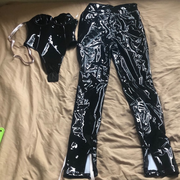 House of CB Other - Leather corset set